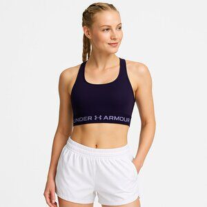 2/$24 Under Armour Crossback Mid Bra Deep Purple Medium #BAG7